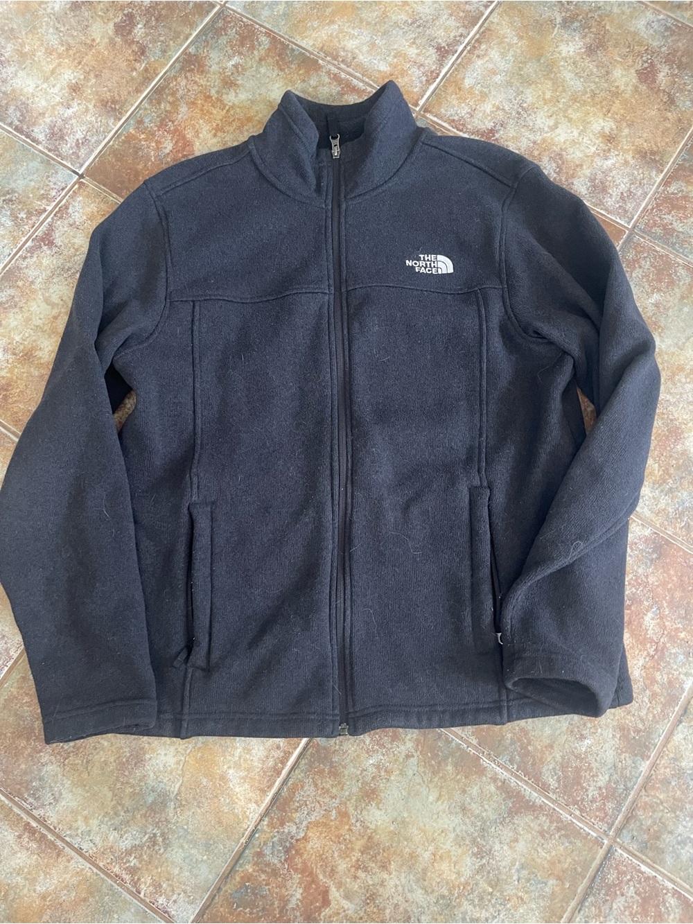 The North Face Black Full-Zip Fleece Jacket Men’s Large